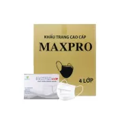 Khẩu Trang Y Tế 4 Lớp Maxpro Trắng